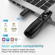 Detailed information about the product Wireless Presentation PPT/Slide Clicker Pointer - USB Remote Control for Mac, Windows, Computers, and Laptops