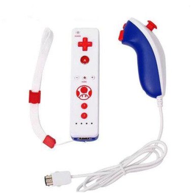 Wireless Remote Gamepad Controller For Nintendo Wii Built In Motion Plus Nunchuck