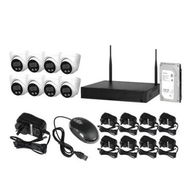 Detailed information about the product Wireless Security Camera System Set Round