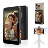 Detailed information about the product Wireless Selfie Monitor Screen for Phone, Magnetic Mount, Phone Rear Camera Selfie Monitor for Vlog Live Stream and TikTok (Black)