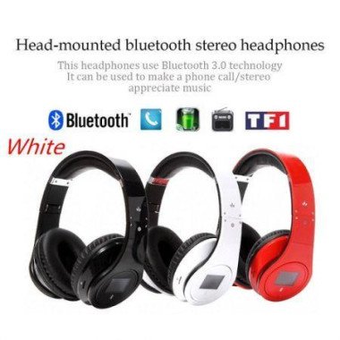 Wireless Stereo Bluetooth Headphone For Mobile Cell Phone Laptop PC Tablets