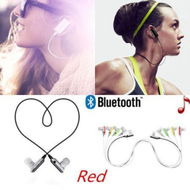 Detailed information about the product Wireless Stereo Bluetooth Headset Earphone Headphone For IPhone 5s 5c 5 4s - Red