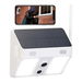 Wireless WiFi IP Camera with Floodlight, Full HD, Solar Panel, App, White. Available at Crazy Sales for $74.95