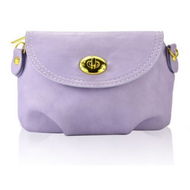 Detailed information about the product Women Leather Satchel Shoulder Handbag Light Purple