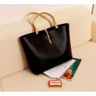 Detailed information about the product Women PU Leather Messenger Handbag Shoulder Bag Black