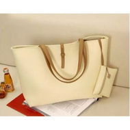 Detailed information about the product Women PU Leather Messenger Handbag Shoulder Bag White