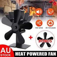 Detailed information about the product Wood Heater Fan Eco Heat Powered Self-Powered Silent for Fireplace Stove Burner