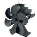 Wood Stove Fan Heat Powered Fireplace Fan Non Electric, Thermal Fan for Wood Burning Stove, Pellet, Log Burner, w Stove Accessories. Available at Crazy Sales for $34.95