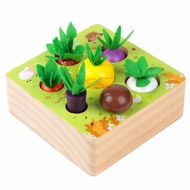 Detailed information about the product Wooden Farm Harvest Game Montessori Toy Early Learning Toy 7 Sizes Vegetable Or Fruits