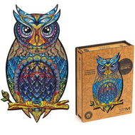 Detailed information about the product Wooden Jigsaw Puzzle Charming Owl Best Gift For Adults And Kids Unique Shape Jigsaw Pieces - 186 Pcs