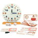 Wooden Learning Toy Set,Learning Clocks for Kids,Clocks and Time Teaching Aid for Pen Included,Home Education Toy. Available at Crazy Sales for $14.99