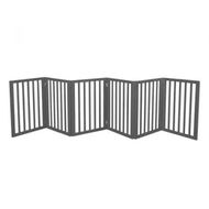 Detailed information about the product Wooden Pet Gate Dog Fence Safety Grey 100 Pack