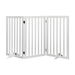 Wooden Pet Gate Dog Fence Safety White 400x 3MM. Available at Crazy Sales for $89.95