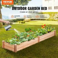 Detailed information about the product Wooden Raised Garden Bed Planter Box 94.5x23.6x9.8