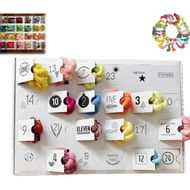 Detailed information about the product Wool Advent calendar 2024 24 Days Christmas Countdown