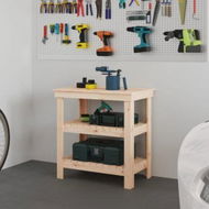 Detailed information about the product Work Bench 78.5x50x80 cm Solid Wood Pine