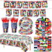 World Soccer Party Decorations Set, 74 Pcs Soccer Supplies Kit for Watch Parties, Championship Game Day Soccer Fan Gatherings. Available at Crazy Sales for $14.95