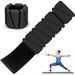 Wrist Weights Set of 2, Adjustable Silicone Workout Weights for Women and Men, Wearable Ankle Wrist Weights Suitable for Yoga Pilates and Jogging, Black. Available at Crazy Sales for $24.95