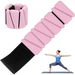 Wrist Weights Set of 2, Adjustable Silicone Workout Weights for Women and Men, Wearable Ankle Wrist Weights Suitable for Yoga Pilates and Jogging, Pink. Available at Crazy Sales for $24.95