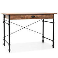 Detailed information about the product Writing Desk With Drawer 110x55x75 Cm Oak Colour