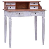 Detailed information about the product Writing Desk With Drawers 90x50x101 Cm Solid Reclaimed Wood