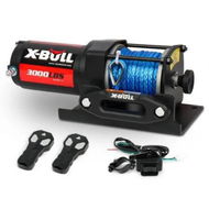 Detailed information about the product X-BULL 12V Electric Winch 3000LB ATV Winch Boat Trailer Winch Synthetic Rope