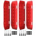 X-BULL Recovery tracks 10T 2 Pairs/ Sand tracks/ Mud tracks/ Mounting Bolts Pins Gen 2.0 -Red. Available at Crazy Sales for $189.95