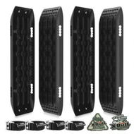 Detailed information about the product X-BULL Recovery Tracks Sand Track Mud Snow 2 pairs Gen 2.0 Accessory 4WD 4X4 - Black