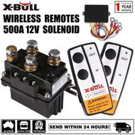 Detailed information about the product X-BULL Winch Solenoid Relay 12V 500A Winch Controller Twin Wireless Remote4WD4x4