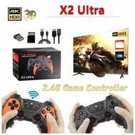 Detailed information about the product X2 Ultra Retro Game Stick 4K,Plug and Play Video Gaming Console with 64G/35000+Games,HDMI Output for TV with 2.4G Wireless Controller,Retro Arcade Emulators