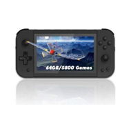 Detailed information about the product X51 Handheld Game Console 5.0 Inch Retro Classic Game Consoles Video Games Built-in Rechargeable Battery Portable,Black