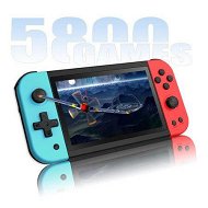 Detailed information about the product X51 Handheld Game Console 5.0 Inch Retro Classic Game Consoles Video Games Built-in Rechargeable Battery Portable,Blue and Red