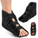 XL Ankle Ice Pack Wrap With 4 Removable Gel Packs Cooling Heating Compression Support Adjustable Foot Heel Sleeve Sports Recovery Reusable Black. Available at Crazy Sales for $24.99