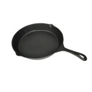 Detailed information about the product XL BBQ Grill Fry Pan Cast Iron 30 cm Round Plane