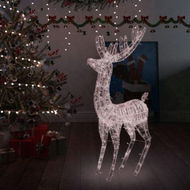 Detailed information about the product XXL Acrylic Christmas Reindeer 250 LED 180 cm Warm White