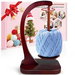 Yarn Holder for Crocheting and Knitting,Wooden Yarn Spinner with Magnetic Rotating Mechanism and Anti-Slip Pads,Crochet Accessories Birthday Gifts. Available at Crazy Sales for $14.99