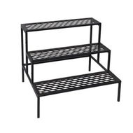 Detailed information about the product YES4HOMES 3 Tier Metal Plant Stand Flower Pot Planter Garden Display Rack Balcony Shelf