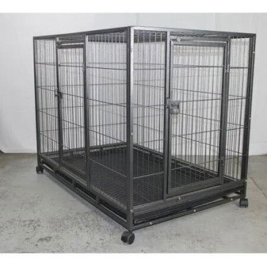 YES4PETS XL Pet Dog Cat Cage Metal Crate Kennel Portable Puppy Cat Rabbit House