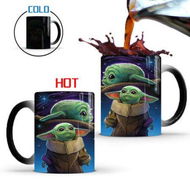 Detailed information about the product Yoda Magic Color Changing Mug, Creative Ceramic Coffee Mug, Birthday Gift for Boyfriend, Girlfriend, Husband, Wife, Mom and Dad (1 Pack)