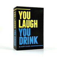 Detailed information about the product You Laugh You Drink, the Drinking Card Game for People Who Can'T Keep a Straight Face Party Game