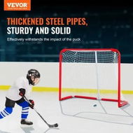 Detailed information about the product Youth Street Hockey Net Indoor Outdoor Steel Hockey Goal for Kids 54'x44'