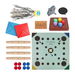 Yutnori, Jegichagi, and Gonggi Game Set, Traditional Korean Family Games with Instructions, Korean Cultural Gift with Educational and Squid Fun Activities. Available at Crazy Sales for $19.95