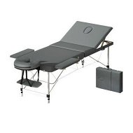 Detailed information about the product Zenses Massage Table 75cm 3 Fold Aluminium Beauty Bed Portable Therapy Grey