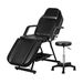 Zenses Massage Table Adjustable Salon Bed Chair 3-Fold Black. Available at Crazy Sales for $294.95