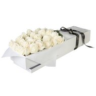 Detailed information about the product Everlasting Lovely Roses In White