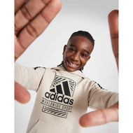 Detailed information about the product adidas Box Logo Overhead Hoodie Junior