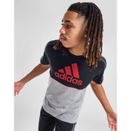 Detailed information about the product adidas Linear Badge Of Sport Colour Block T-Shirt Junior