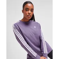 Detailed information about the product adidas Originals 3-Stripes Long Sleeve Boyfriend T-Shirt