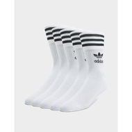 Detailed information about the product adidas Originals 5-Pack Mid-Cut Crew Socks