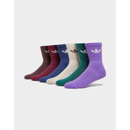 Detailed information about the product Adidas Originals 6 Pack Trefoil Crew Socks